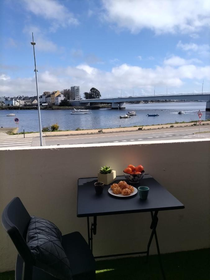 Ferienwohnung Belle Vue Scorff 1 Lorient Exterior foto